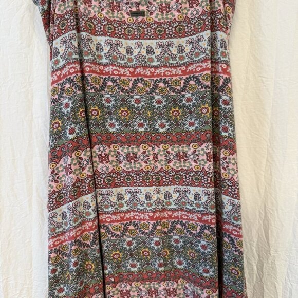 O'Neill Womens Size XS Floral Geometric Print Wrap Dress - Picture 13 of 15